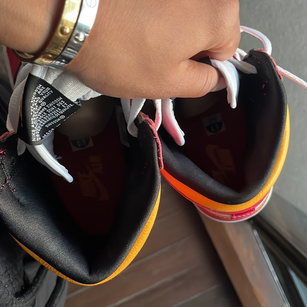 AUTHENTIC Air Jordan 1 retro high OG LT Fusion - Picture 8 of 8